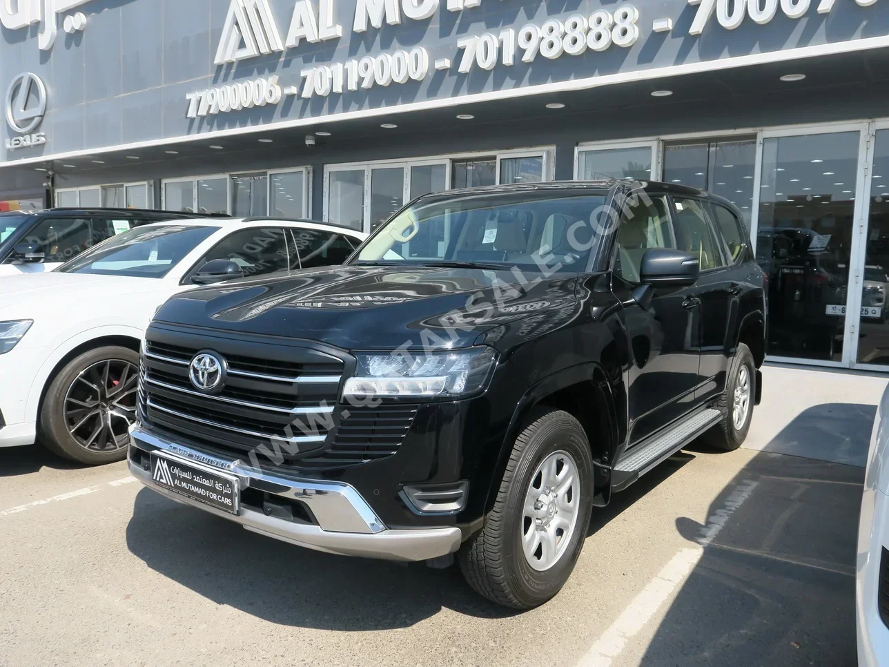 Toyota  Land Cruiser  GX  2024  Automatic  45,000 Km  6 Cylinder  Four Wheel Drive (4WD)  SUV  Black  With Warranty