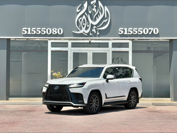 Lexus LX 600 F Sport 2023 Automatic 105,000 Km 6 Cylinder Four Wheel Drive (4WD) SUV White With Warranty