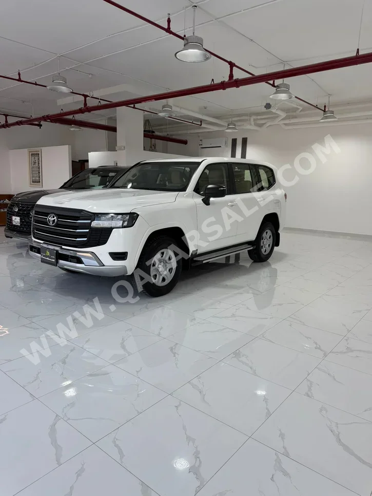 Toyota  Land Cruiser  GX  2024  Automatic  138,000 Km  6 Cylinder  Four Wheel Drive (4WD)  SUV  White