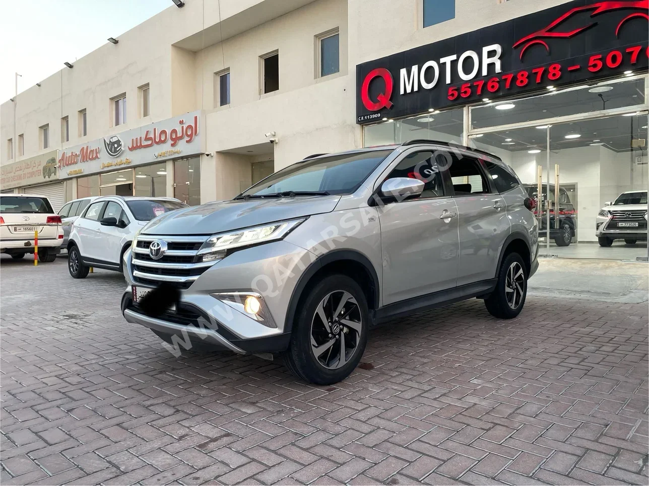 Toyota  Rush  2023  Automatic  63,000 Km  4 Cylinder  Front Wheel Drive (FWD)  SUV  Silver