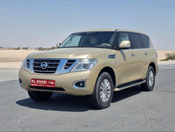 Nissan  Patrol  SE  2015  Automatic  173,000 Km  8 Cylinder  Four Wheel Drive (4WD)  SUV  Gold