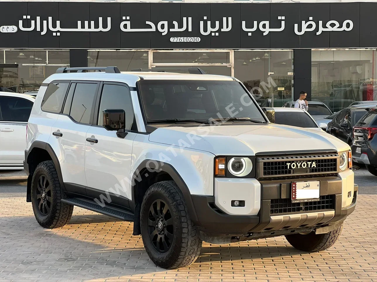 تويوتا  برادو  فيرست اديشن  2024  اوتوماتيك  29,000 كم  4 سلندر  دفع رباعي  اس يو في  أبيض  تحت الضمان