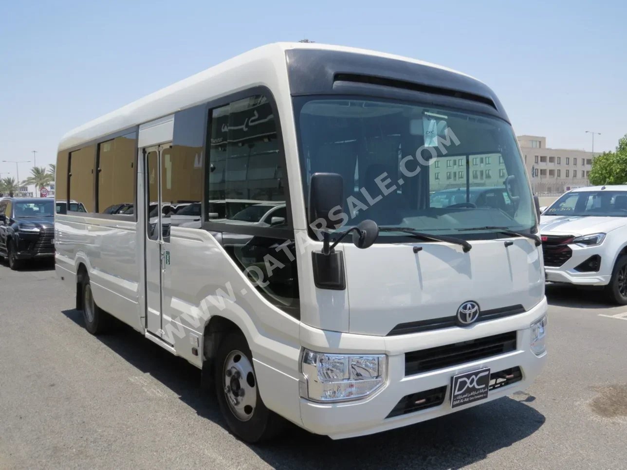 Toyota  Coaster  2020  Manual  225,000 Km  4 Cylinder  Rear Wheel Drive (RWD)  Van / Bus  White