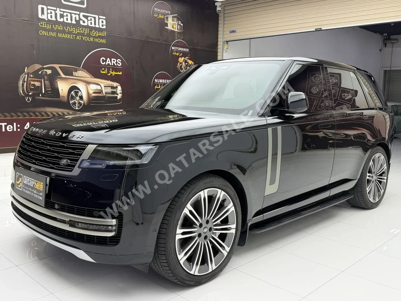 Land Rover  Range Rover  Vogue HSE  2024  Automatic  35,000 Km  8 Cylinder  Four Wheel Drive (4WD)  SUV  Black  With Warranty