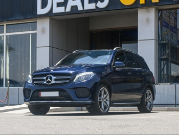 Mercedes-Benz GLE 400 2018 Automatic 95,000 Km 6 Cylinder Four Wheel Drive (4WD) SUV Blue