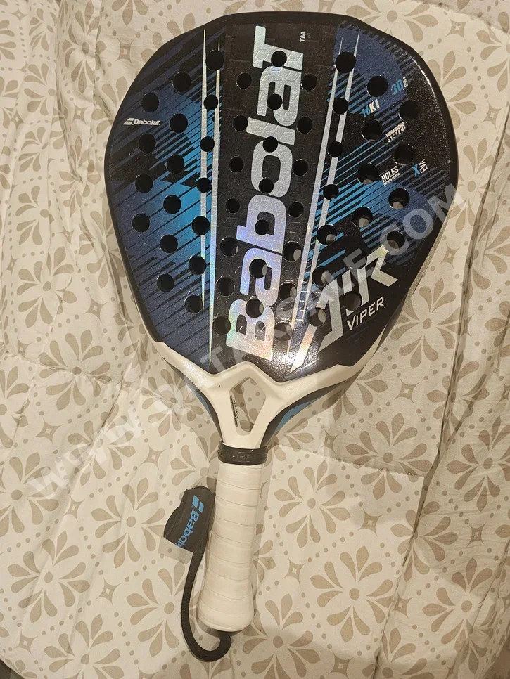 Tennis/Paddle Rackets Babolat  Black - Blue  For Adults  Air viper  For Advanced