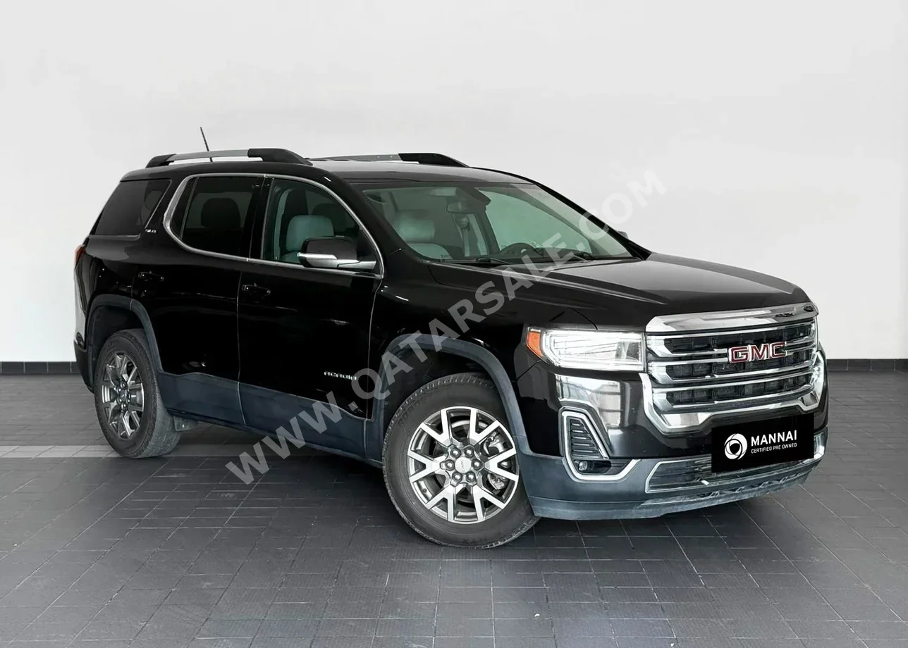 GMC  Acadia  SLE  2023  Automatic  63,848 Km  6 Cylinder  Front Wheel Drive (FWD)  SUV  Black