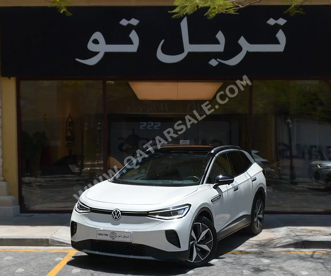فوكس واغن  اي دي  4 كروز برايم  2023  اوتوماتيك  43,480 كم  0 سلندر  دفع كلي مستمر  اس يو في  أبيض