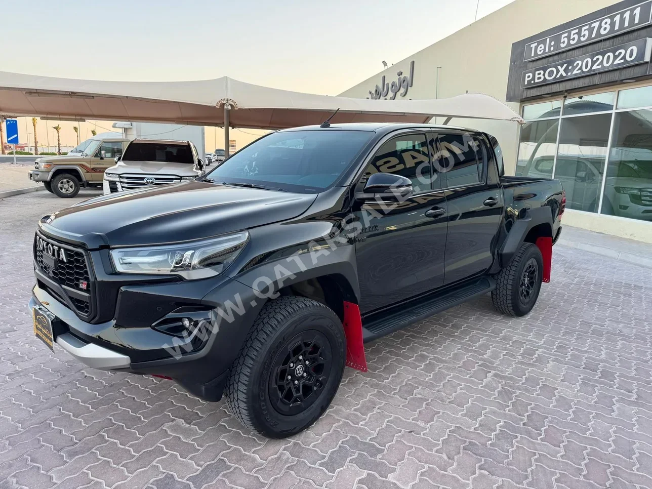 Toyota  Hilux  GR Sport  2026  Automatic  7,000 Km  6 Cylinder  Four Wheel Drive (4WD)  Pick Up  Black  With Warranty