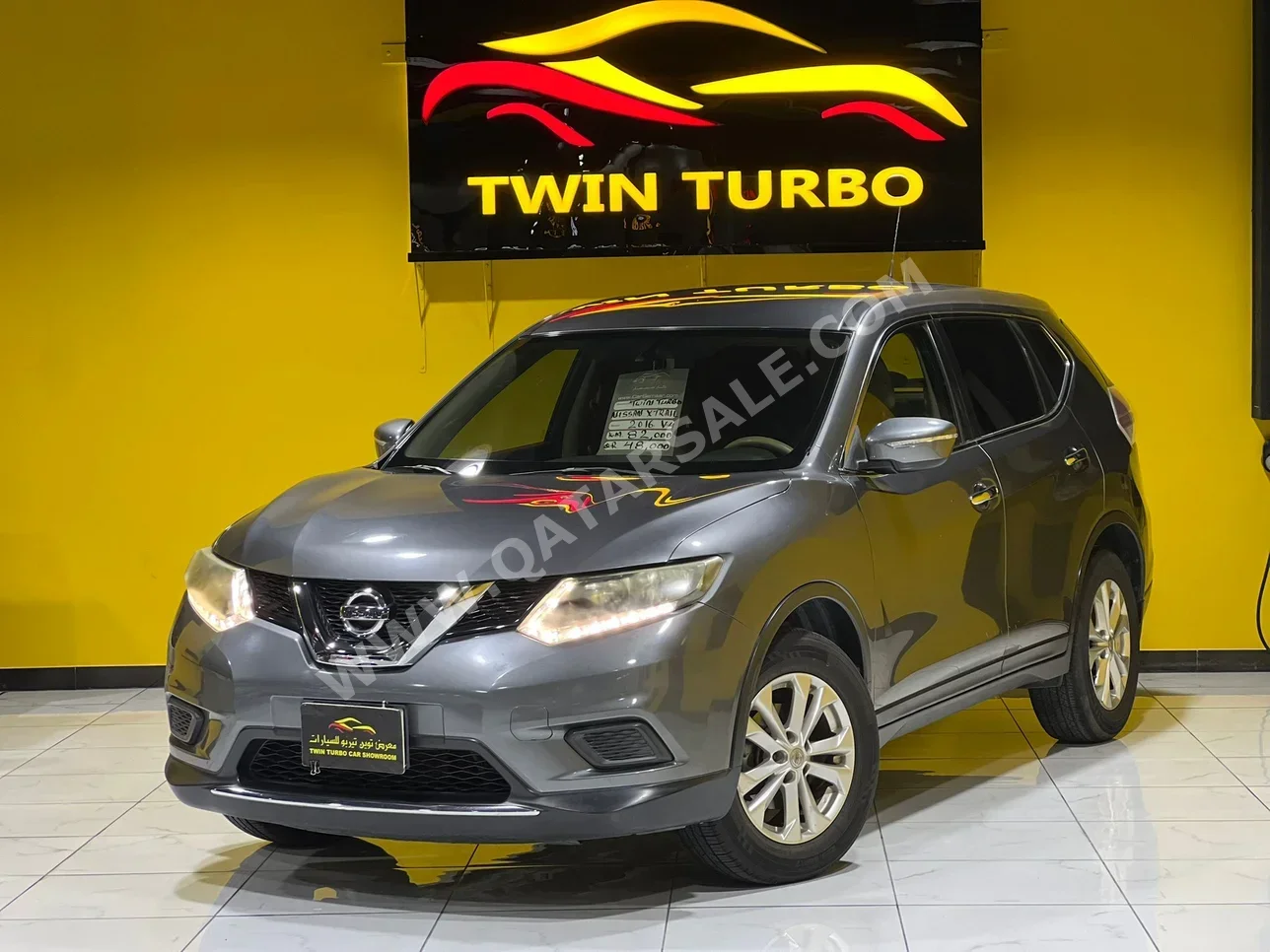 Nissan  X-Trail  2016  Automatic  82,000 Km  4 Cylinder  Rear Wheel Drive (RWD)  SUV  Gray