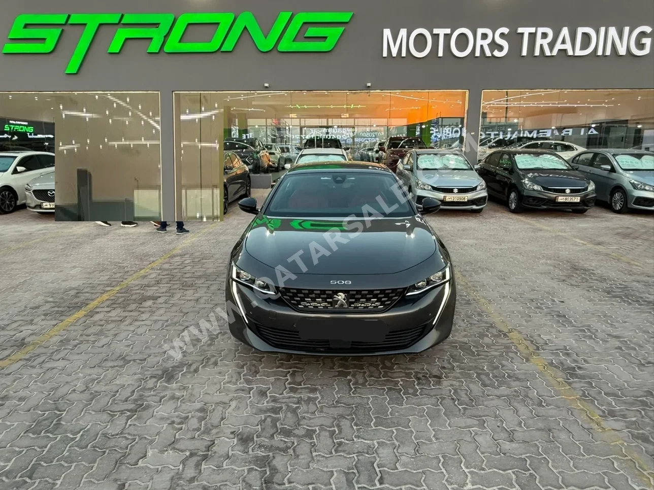 Peugeot  508  GT line  2023  Automatic  22,000 Km  4 Cylinder  Front Wheel Drive (FWD)  Sedan  Black