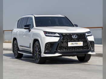 Lexus  LX 600 F-Sport  8 Cylinder  SUV 4x4  White  2025