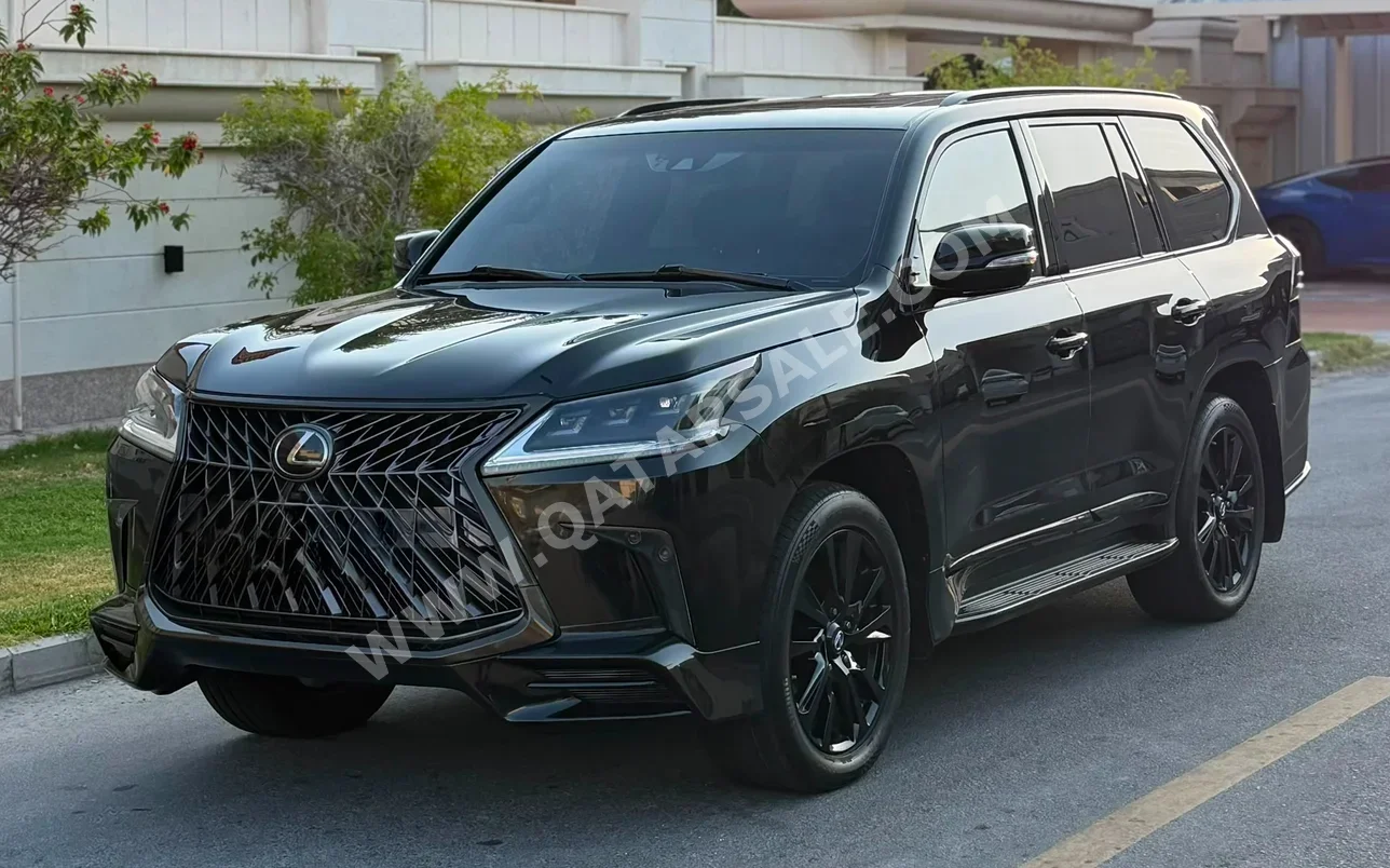 لكزس  ال اكس  570 اس بلاك ايديشن  2019  اوتوماتيك  225,000 كم  8 سلندر  دفع رباعي  اس يو في  أسود