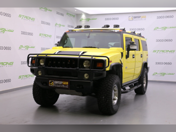 Hummer  H2  2007  Automatic  134,000 Km  8 Cylinder  Four Wheel Drive (4WD)  SUV  Yellow