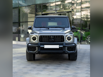 Mercedes-Benz  G-Class  63 AMG  2026  Automatic  960 Km  8 Cylinder  Four Wheel Drive (4WD)  SUV  Silver Matte  With Warranty