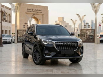 Jetour X70 Comfort 2025 Automatic 15,000 Km 4 Cylinder Front Wheel Drive (FWD) SUV Black With Warranty