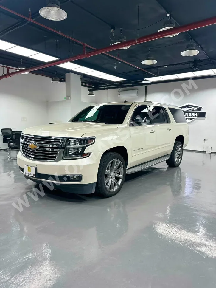 Chevrolet Suburban LTZ 2015 Automatic 175,000 Km 8 Cylinder Four Wheel Drive (4WD) SUV White