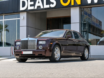 Rolls-Royce  Phantom  2004  Automatic  41,000 Km  12 Cylinder  All Wheel Drive (AWD)  Sedan  Brown