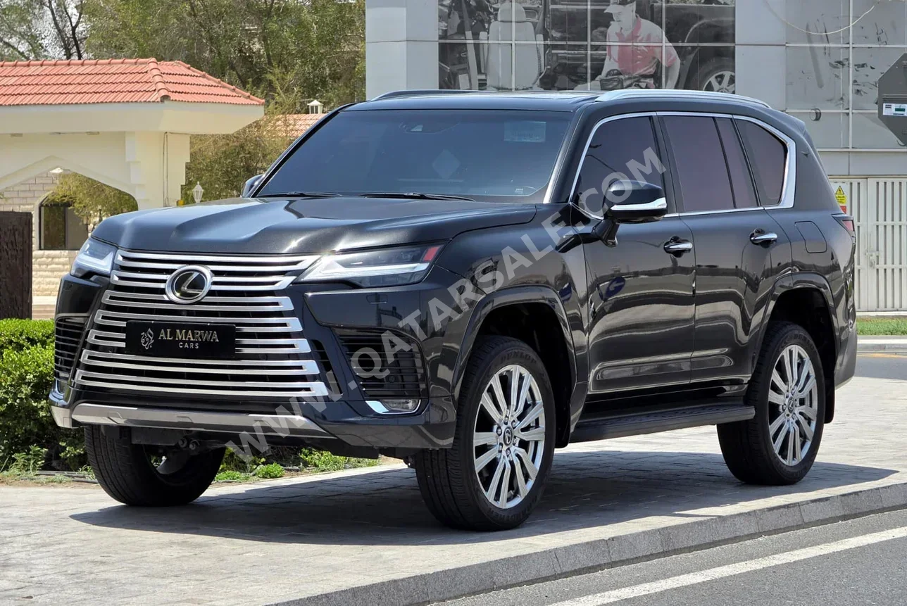 Lexus LX 600 VIP 2023 Automatic 54,000 Km 6 Cylinder Four Wheel Drive (4WD) SUV Black With Warranty