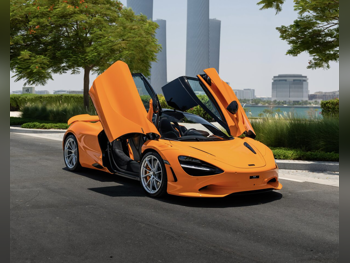 Mclaren  750  S  2025  Automatic  3,000 Km  8 Cylinder  Rear Wheel Drive (RWD)  Coupe / Sport  Orange