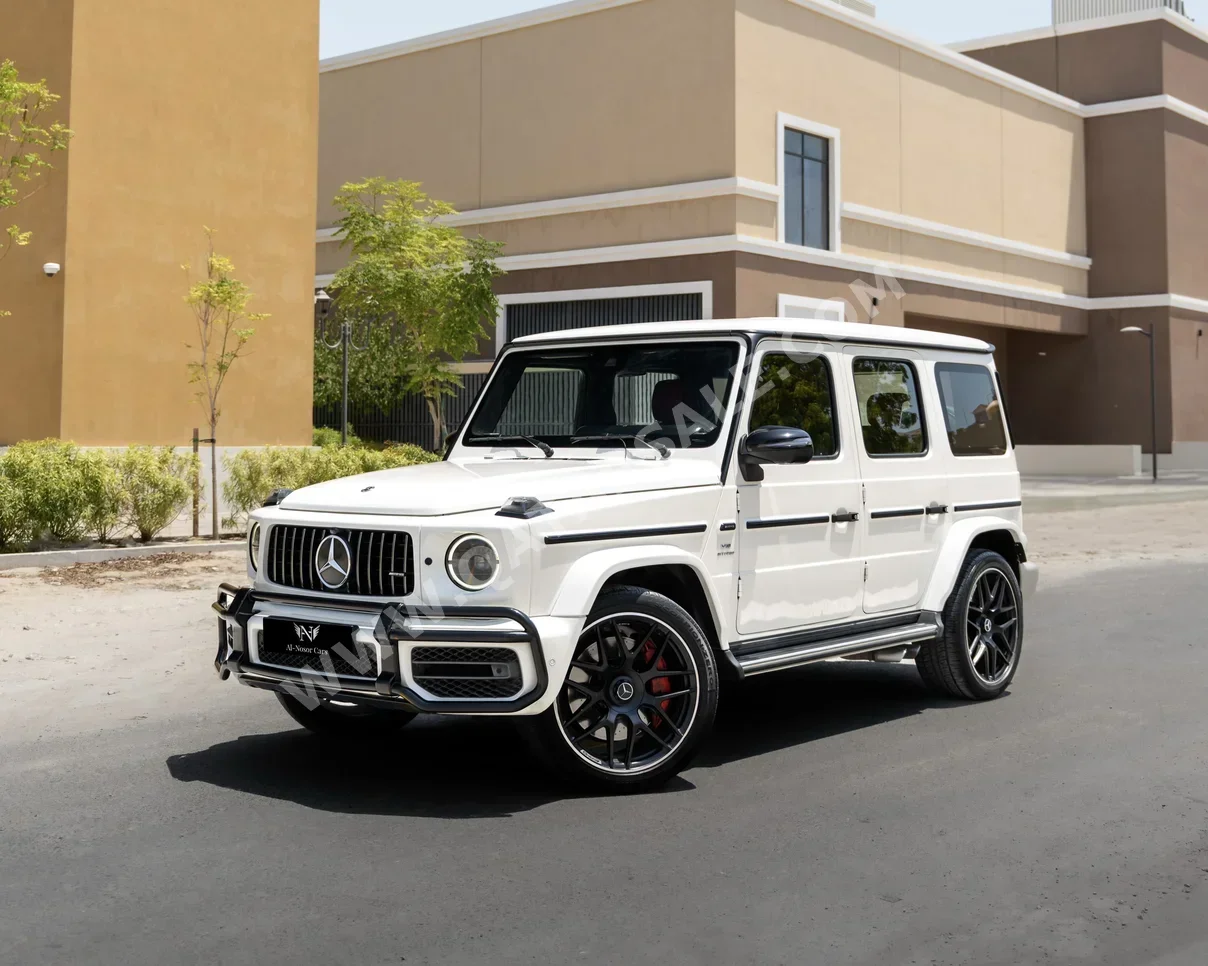 Mercedes-Benz  G-Class  63 AMG  2020  Automatic  150,000 Km  8 Cylinder  Four Wheel Drive (4WD)  SUV  White
