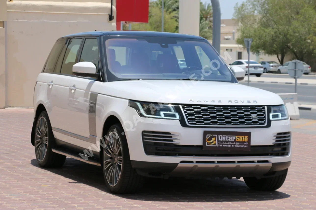 Land Rover  Range Rover  Vogue  Autobiography  2016  Automatic  230,000 Km  8 Cylinder  Four Wheel Drive (4WD)  SUV  White