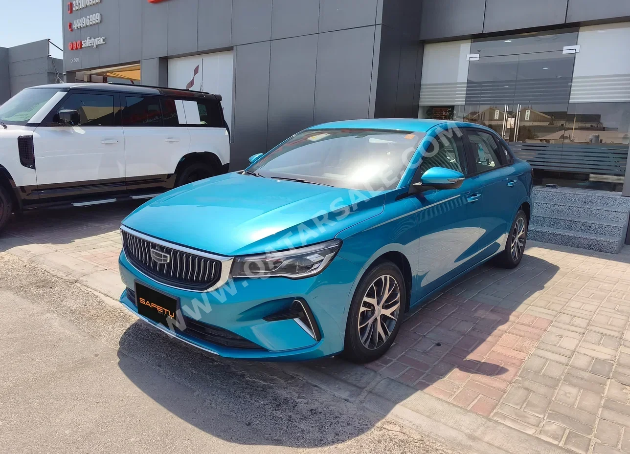 Geely Emgrand 2025 Automatic 46,525 Km 4 Cylinder Front Wheel Drive (FWD) Sedan Blue With Warranty