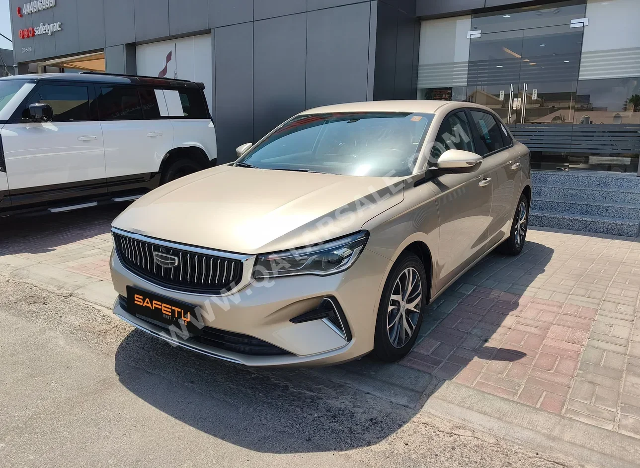 Geely Emgrand 2024 Automatic 55,847 Km 4 Cylinder Front Wheel Drive (FWD) Sedan Beige With Warranty