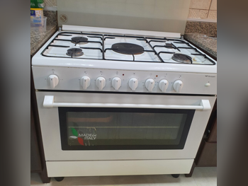 Bompani /  Double Oven /  Electric And Gas  White  Italy