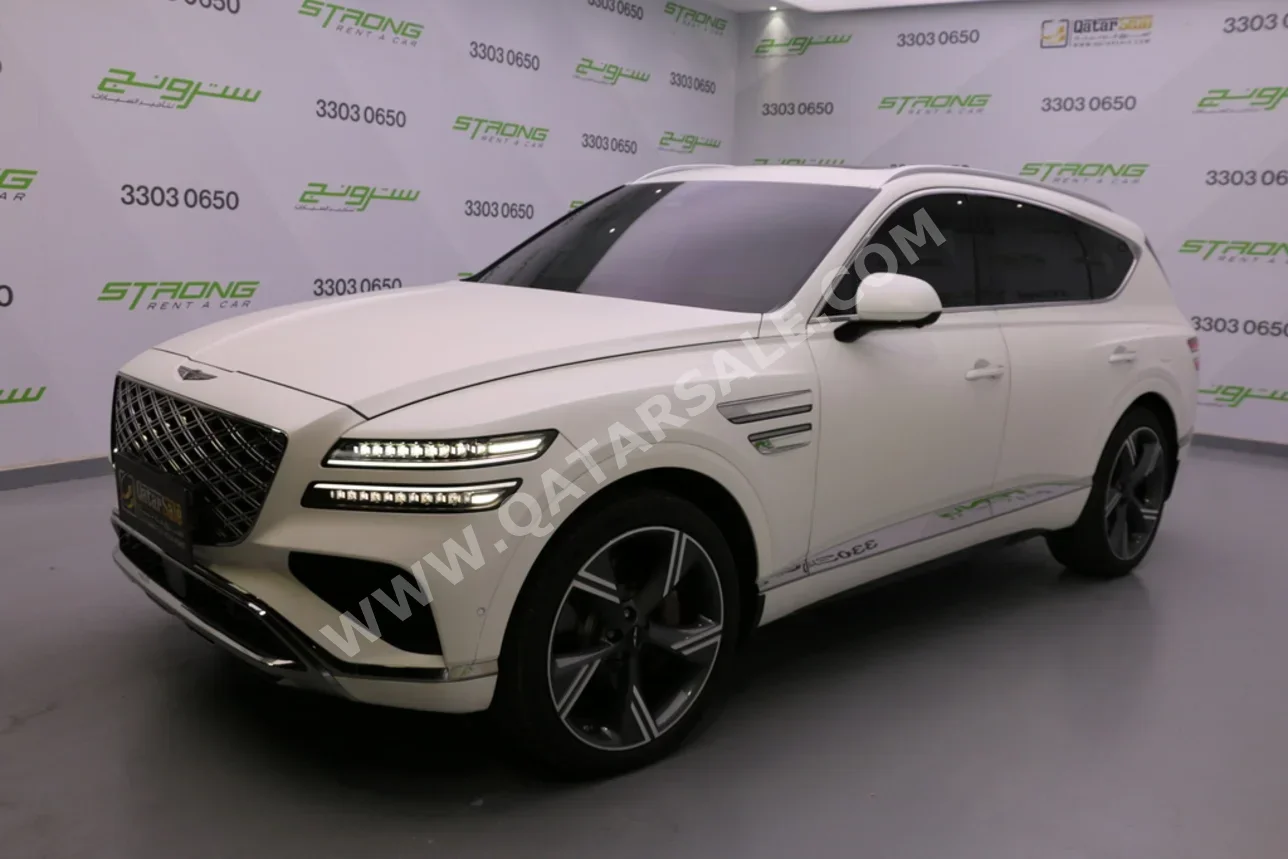 Genesis GV 80 2025 Automatic 9,000 Km 6 Cylinder Four Wheel Drive (4WD) SUV White With Warranty