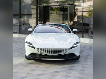 Ferrari  Roma  Stradale  2025  Automatic  0 Km  8 Cylinder  Rear Wheel Drive (RWD)  Convertible  White  With Warranty