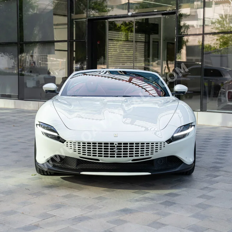 Ferrari Roma Stradale 2025 Automatic 0 Km 8 Cylinder Rear Wheel Drive (RWD) Convertible White With Warranty