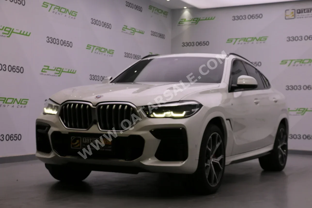 BMW  X-Series  X6 M  2023  Automatic  100,000 Km  6 Cylinder  Four Wheel Drive (4WD)  SUV  White