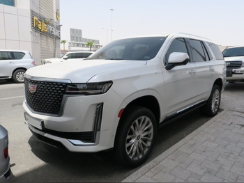 Cadillac Escalade 600 2023 Automatic 81,000 Km 8 Cylinder Four Wheel Drive (4WD) SUV White With Warranty