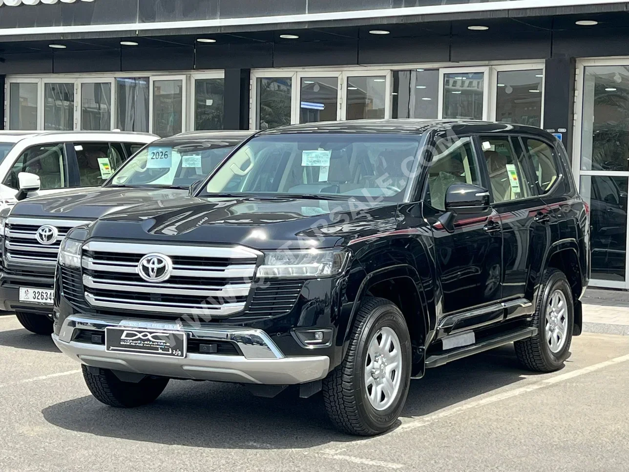 Toyota Land Cruiser GX 2025 Automatic 2,700 Km 6 Cylinder Four Wheel Drive (4WD) SUV Black With Warranty