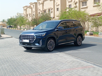 Jetour X90 Plus 2023 Automatic 120,000 Km 4 Cylinder Four Wheel Drive (4WD) SUV Blue With Warranty