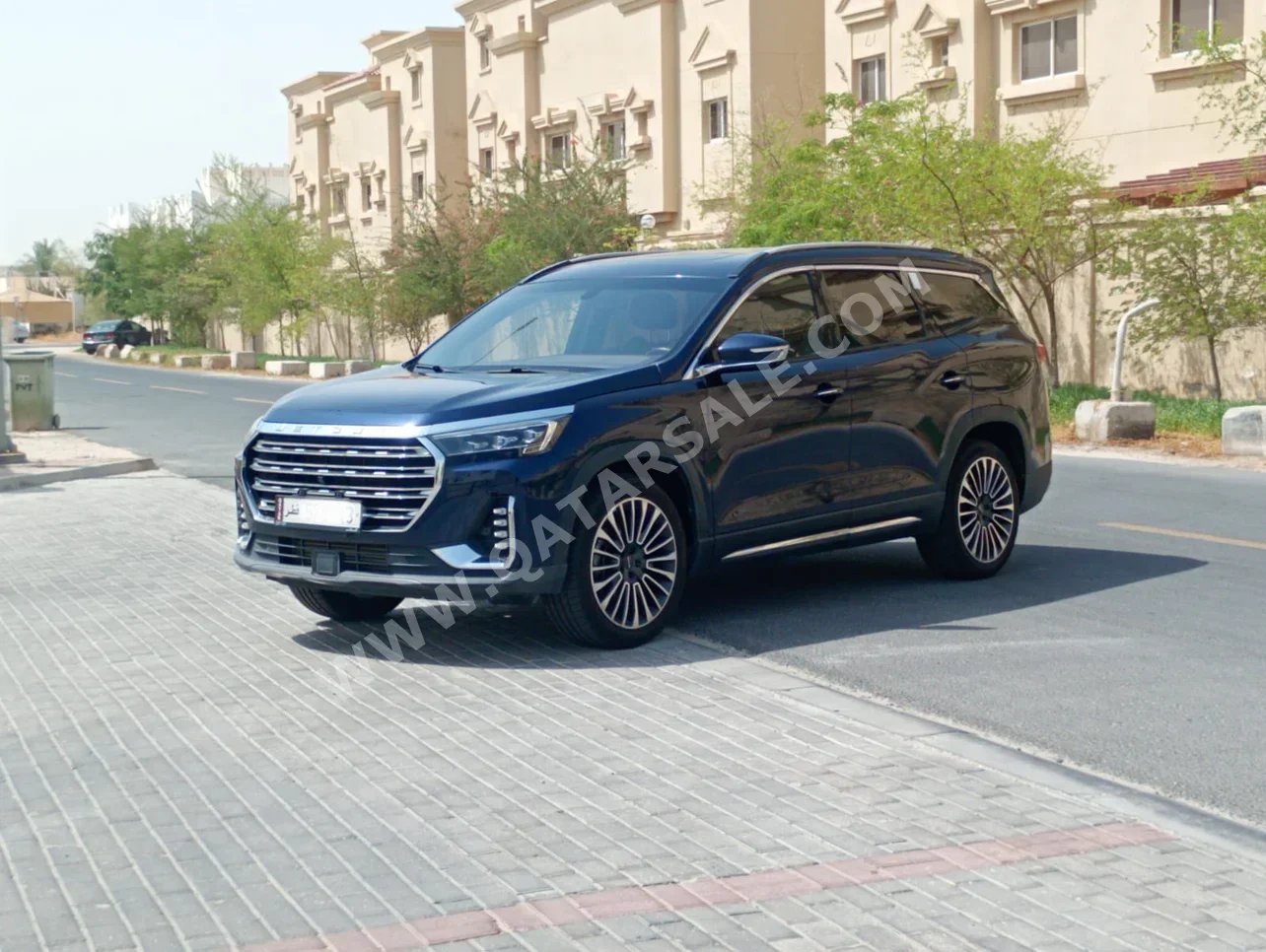 Jetour X90 Plus 2023 Automatic 120,000 Km 4 Cylinder Four Wheel Drive (4WD) SUV Blue With Warranty