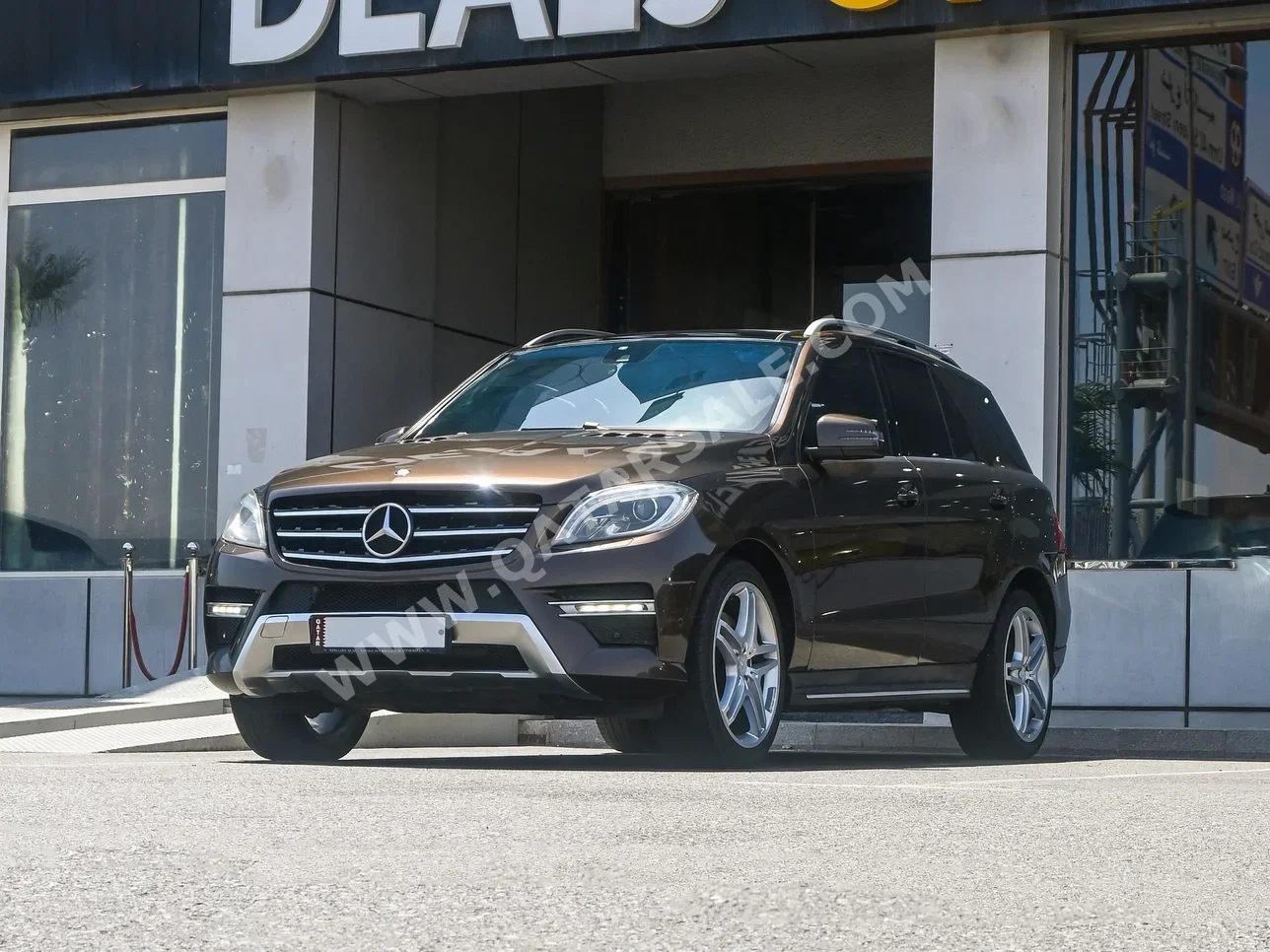 Mercedes-Benz ML 350 2014 Automatic 218,000 Km 6 Cylinder Four Wheel Drive (4WD) SUV Brown