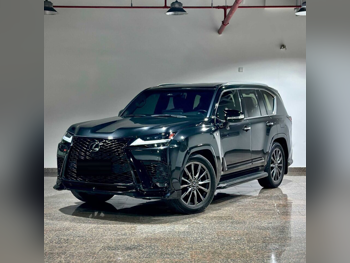 Lexus  LX  600 F Sport  2025  Automatic  56,000 Km  6 Cylinder  Four Wheel Drive (4WD)  SUV  Black  With Warranty