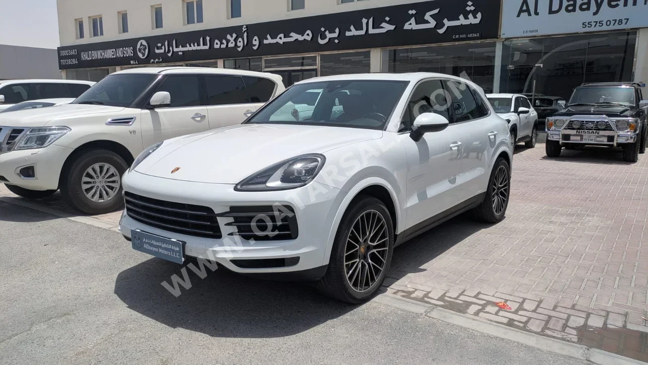 Porsche Cayenne 2019 Automatic 99,000 Km 6 Cylinder Four Wheel Drive (4WD) SUV White