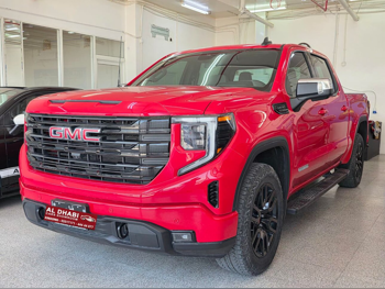 GMC Sierra Elevation 2025 Automatic 11,000 Km 8 Cylinder Four Wheel Drive (4WD) Pick Up Red With Warranty