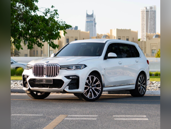 BMW X7 2019 Automatic 54,000 Km 8 Cylinder All Wheel Drive (AWD) SUV White