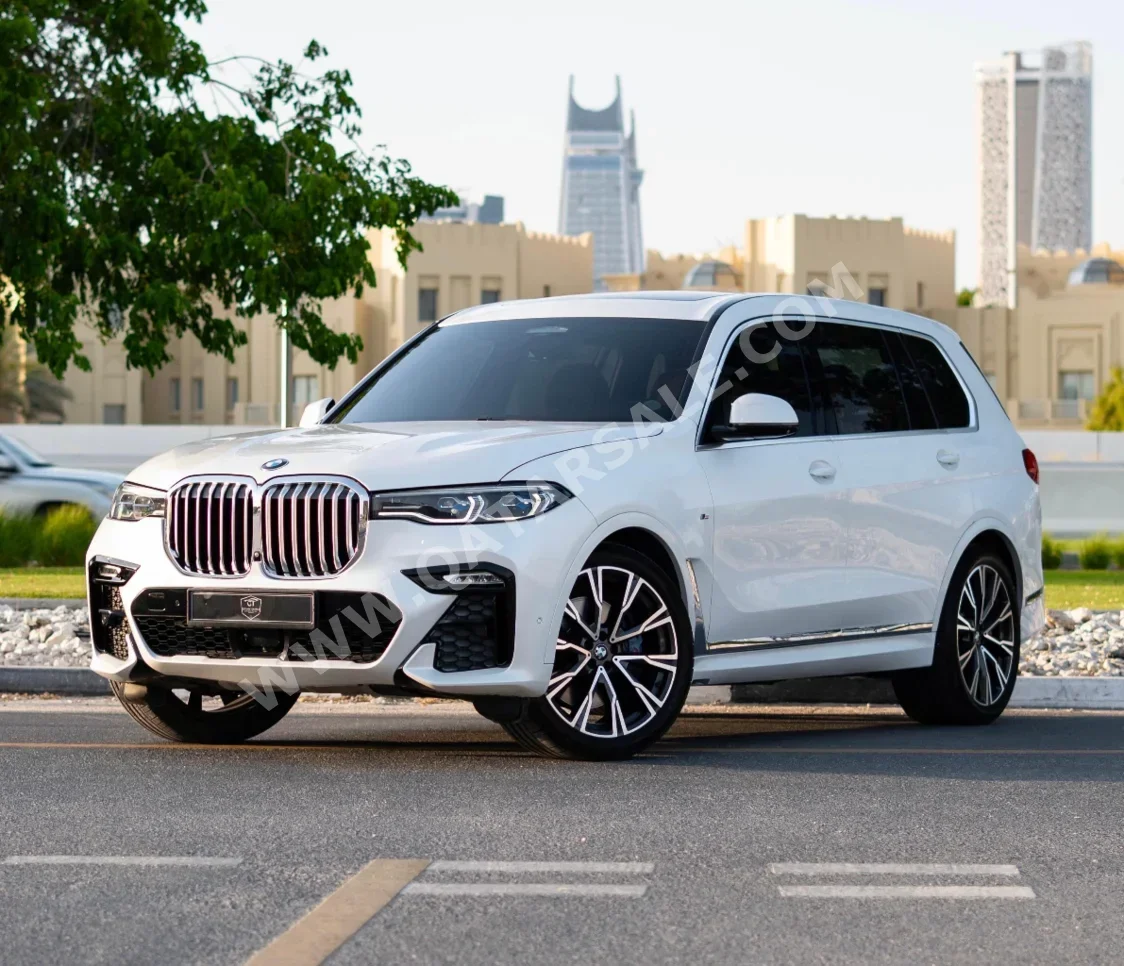 BMW X7 2019 Automatic 54,000 Km 8 Cylinder All Wheel Drive (AWD) SUV White