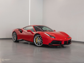 Ferrari 488 GTB 2017 Automatic 28,900 Km 8 Cylinder Rear Wheel Drive (RWD) Coupe / Sport Red