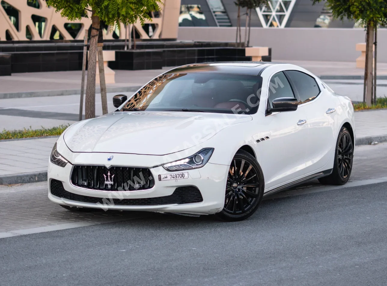 Maserati Quattroporte Q4 2015 Automatic 120,000 Km 6 Cylinder All Wheel Drive (AWD) Sedan White