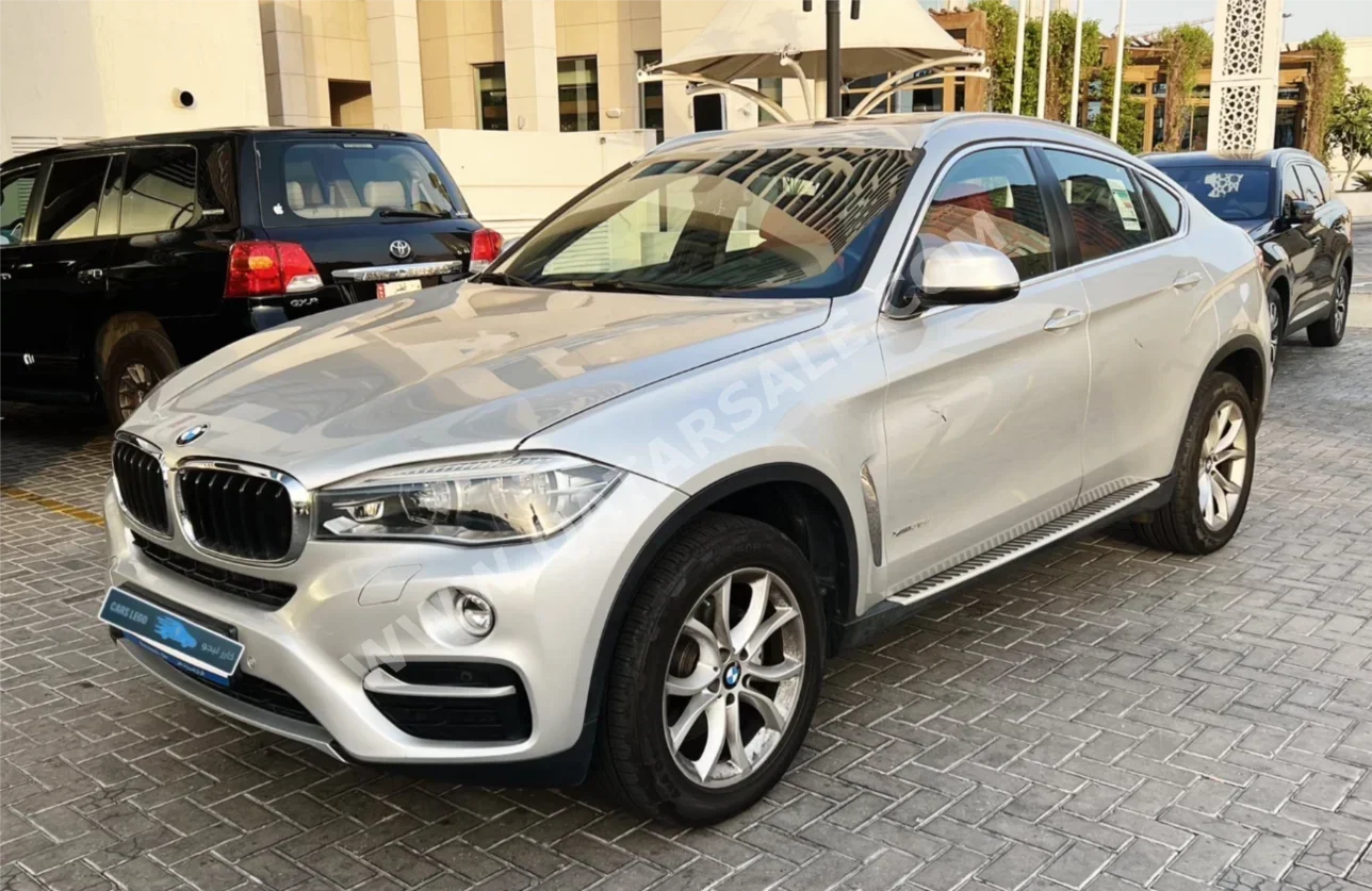 BMW X-Series X6 2017 Automatic 140,000 Km 6 Cylinder Four Wheel Drive (4WD) SUV Silver