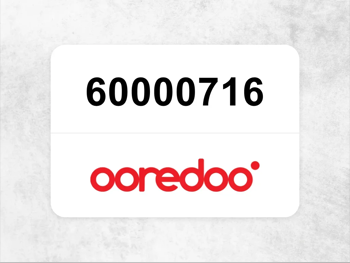 جوال اوريدو 60000716