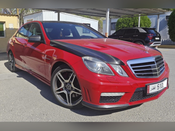 مرسيدس - بنز اي - كلاس 63 AMG 2012 اوتوماتيك 130,650 كم 8 سلندر دفع خلفي سيدان أحمر