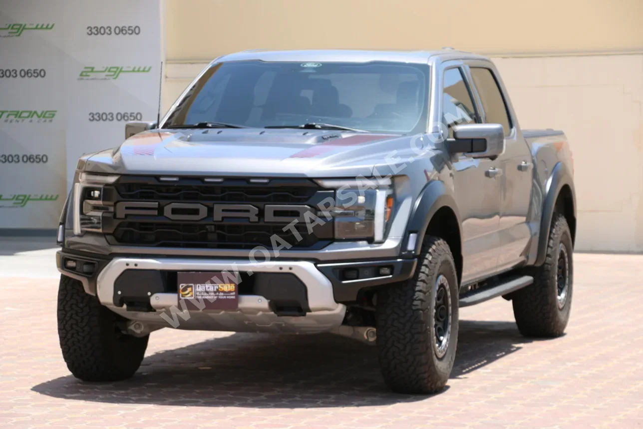 Ford  Raptor  2024  Automatic  27,000 Km  6 Cylinder  Four Wheel Drive (4WD)  Pick Up  Gray  With Warranty