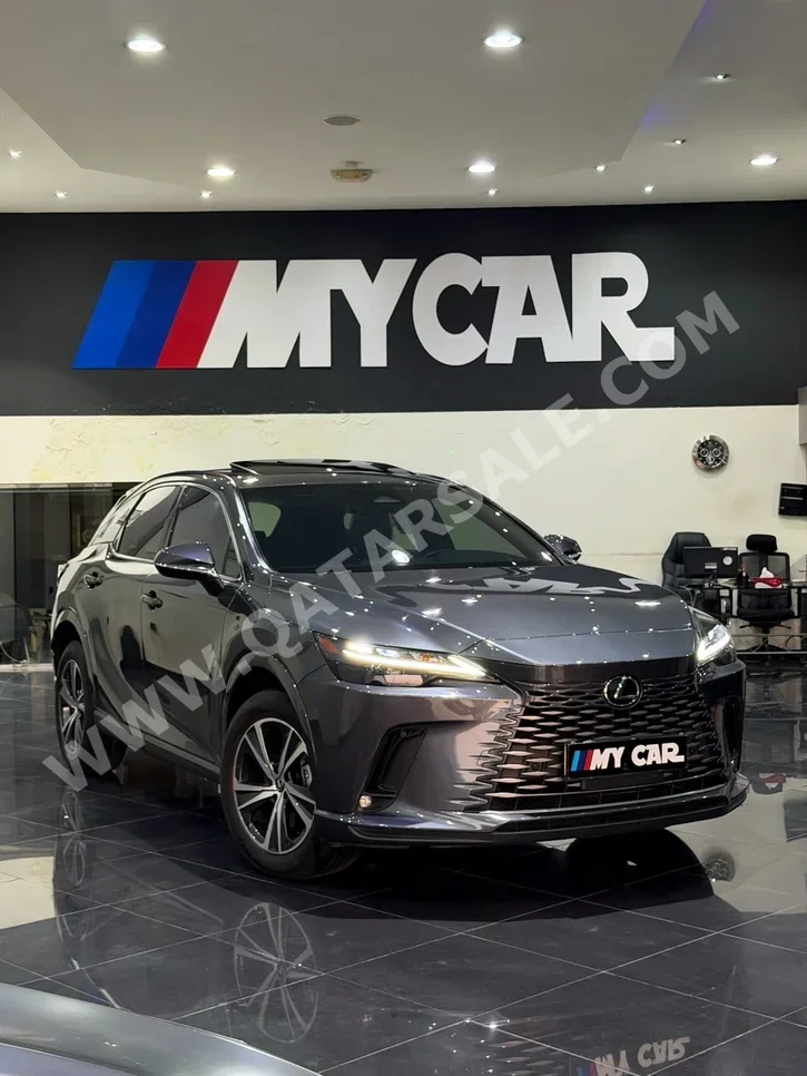 Lexus RX 350 2025 Automatic 15,000 Km 4 Cylinder Four Wheel Drive (4WD) SUV Gray With Warranty